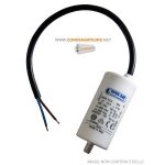Condensateur permanent 12 f 450v  cble
