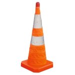 C�nes de signalisation - pliants a / lap. h630 viso