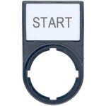 Cone de signalisation - plot de signalisation eaton - 216495 - plaque signal�tique start''m22s - st - ...