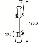 Connex dy2205581 arrt de portail a ressort 180mm