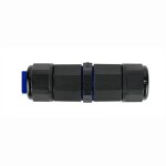 Connecteur de c�ble �tanche ip68 3 fils noir