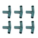 Connecteur de cadre de jardinage en plastique, connecteurs de meubles de cadre de serre, piquets de plantes, ... Connecteur de cadre de jardinage en plastique, connecteurs de meubles de cadre de serre, piquets de plantes, ...