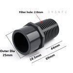 Connecteur de filtre en plastique, raccords de filtre en plastique, taille 20, 25, 32, 40, 50, 63mm, ... Connecteur de filtre en plastique, raccords de filtre en plastique, taille 20, 25, 32, 40, 50, 63mm, ...