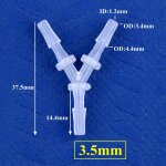Connecteurs en t pp y - style pour pompe  air d'aquarium, raccords de tuyaux d'eau, systme d'irrigation, ...