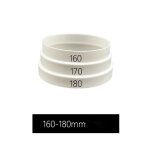 Connecteur r�ducteur de conduit de hotte de cuisini�re