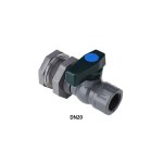 Connecteur de robinet de jardin, kit de baril, seau de pluie, cloison de 3 / 4 pouces, robinet de jardin ...