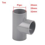 Connecteur de tuyau en pvc à coude droit, diamètre intérieur 20, 25, 32mm, adaptateur de tuyau d'eau, ... Connecteur de tuyau en pvc à coude droit, diamètre intérieur 20, 25, 32mm, adaptateur de tuyau d'eau, ...