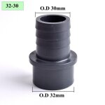 Connecteur upvc wildoda de grande taille, tuyau d'irrigation de jardin, adaptateur de tuyau souple, accessoire ... Connecteur upvc wildoda de grande taille, tuyau d'irrigation de jardin, adaptateur de tuyau souple, accessoire ...