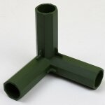 Connecteur vert pour joints de serre, structure en plastique extrieur, accessoires adaptateur