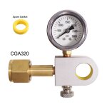 Connexion rapide co2 adaptateur recharge station rose rservoir sodastream remplacement compatible avec ...