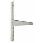 Console droite pour cr�maill�re double perforation - sparring - l120 mm - blanc elfa