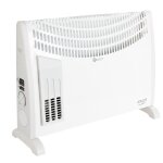 Convecteur  air chaud avec thermostat, temprature rglable, ventilateur turbo 2000w blanc adler ad7705 ...