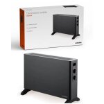 Convecteur �lectrique - livoo - 2000w - thermostat r�glable - protection thermique - noir