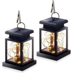 Coolww lanterne solaire pour l'extérieur, lot de 2, lanterne solaire a led, lampe solaire de jardin etanche ... Coolww lanterne solaire pour l'extérieur, lot de 2, lanterne solaire a led, lampe solaire de jardin etanche ...