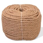 Corde 100 % jute 6 mm 500 m