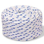 Corde de bateau polypropylne 18 mm 50 m blanc