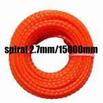 Corde en nylon pour débroussailleuse, fil de tondeuse à gazon, accessoire, 2. 0mm, 2. 4mm, 2. 7mm, 3mm ... Corde en nylon pour débroussailleuse, fil de tondeuse à gazon, accessoire, 2. 0mm, 2. 4mm, 2. 7mm, 3mm ...
