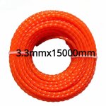 Corde en nylon pour débroussailleuse, fil de tondeuse à gazon, accessoire, 2. 0mm, 2. 4mm, 2. 7mm, 3mm ... Corde en nylon pour débroussailleuse, fil de tondeuse à gazon, accessoire, 2. 0mm, 2. 4mm, 2. 7mm, 3mm ...
