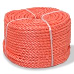 Corde torsade polypropylne 12 mm 500 m orange