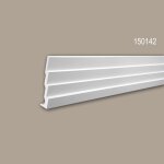 Corniche 150142 profhome moulure décorative design moderne blanc 2 m Corniche 150142 profhome moulure décorative design moderne blanc 2 m