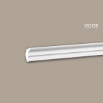Corniche 150155 profhome moulure dcorative style no - classicisme blanc 2 m