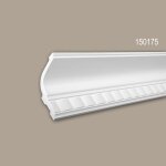 Corniche 150175 profhome moulure d�corative style n�o - classicisme blanc 2 m