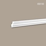 Corniche 650130 profhome moulure d�corative style n�o - classicisme blanc 2 m