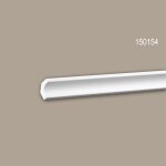 Corniche de plafond 150154 profhome moulure polyurthane dcorative design moderne blanc 2 m