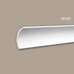 Corniche de plafond 150165 profhome moulure polyur�thane d�corative design moderne blanc 2 m