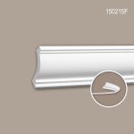 Corniche profhome 150215f moulure de plafond moulure flexible moulure en stuc moulure dcorative style ...