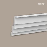 Corniche profhome 650241 moulure de plafond moulure en stuc moulure d�corative design moderne blanc 2 ...