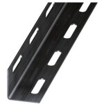 Corni�re perfor�e acier verni 38 x 38 mm 1 m