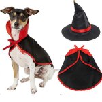 Costume d'halloween pour chien et chat, cape pour animal de compagnie, costume d'halloween pour animal ...