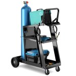 Costway chariot poste à souder mobile - 3 niveaux pour soudage tig mig - plateaux inclinable, charge ... Costway chariot poste à souder mobile - 3 niveaux pour soudage tig mig - plateaux inclinable, charge ...