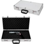 Costway mallette en aluminium 19  valise de rangement scurise et solide pour accessoires de tir sportif, ...