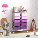 Costway tour de rangement a roulettes - 10 tiroirs amovibles 65, 5 x 37 x 87 cm, format a4 et et lettre ... Costway tour de rangement a roulettes - 10 tiroirs amovibles 65, 5 x 37 x 87 cm, format a4 et et lettre ...