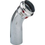 Coude 45 lectrozingu mle / femelle - diamtre 54  sertir viega