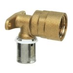 Coude applique murale longue per femelle 12 f1 / 2 - somatherm - 3319 - 16 - 15