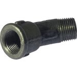 Coude fonte 45 m�le / femelle - filetage 20 / 27 noir codital