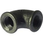 Coude fonte 90 femelle / femelle - filetage 33 / 42 noir codital