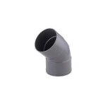 Coude pvc 45 femelle femelle ø125 noyon et thiebault Coude pvc 45 femelle femelle ø125 noyon et thiebault