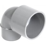 Coude pvc r�duit femelle - m�le 90 - Ø 50 / 40 mm - cj29mf nicoll