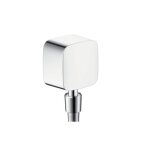 Coude de raccordement pour flexible fixfit softcube hansgrohe 27414000