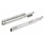 Coulisse tiroir atira - 50 kg - 520 mm - quadro v6 + silent system hettich