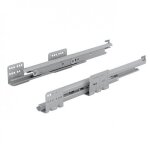 Coulisses tiroir silent system actro arcitech - charge 40 kg - l650mm hettich