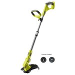 Coupe - bordures sur batterie, olt1832 ryobi 18v, sans batterie + 2 bobines, l. 30 cm