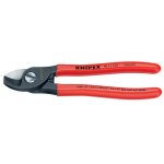Coupe - cable cuivre et aluminium - gaine pvc - 165mm