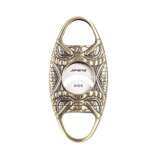 Coupe - cigare en acier inoxydable, guillotine a double lame, lame de coupe de style vintage