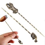 Coupe - cigare a tete d'aiguille, outil vintage pour ameliorer le tirage des cigares, accessoires de ...