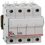 Coupe - circuit  cartouche tripolaire 10x38 mm legrand